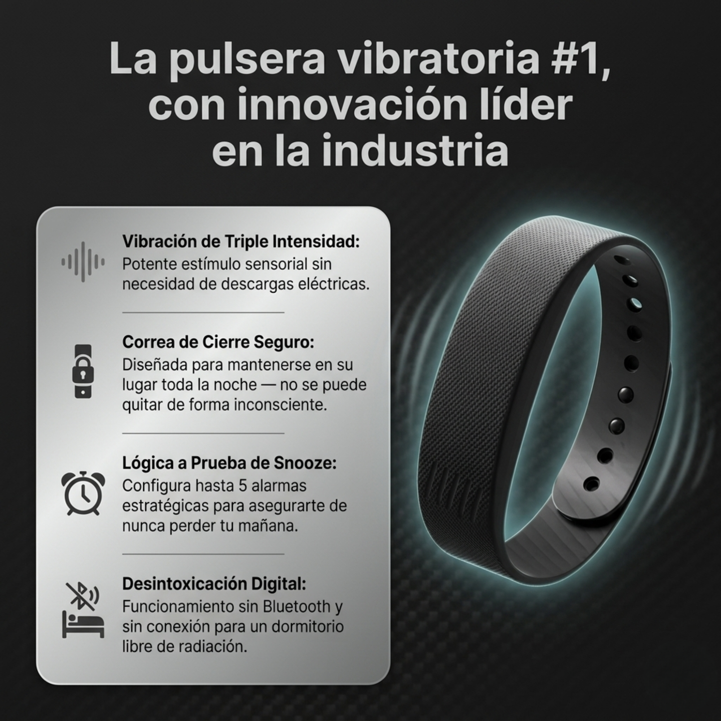 Pulsera Anti-Snooze